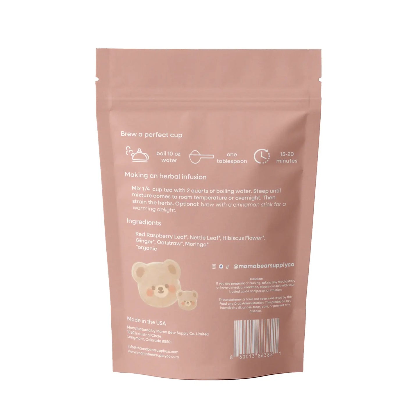 Postpartum Recovery Tea by Mama Bear Supply Co.
